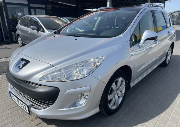 Peugeot 308 cena 16900 przebieg: 162500, rok produkcji 2009 z Olecko małe 742